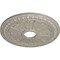 Ekena Millwork Raymond Ceiling Medallion (Fits Canopies up to 5 1/8"), 18 1/8"OD 3 5/8"ID x 1 1/8"P, Pearl White CM18RAPWS - alternate 3